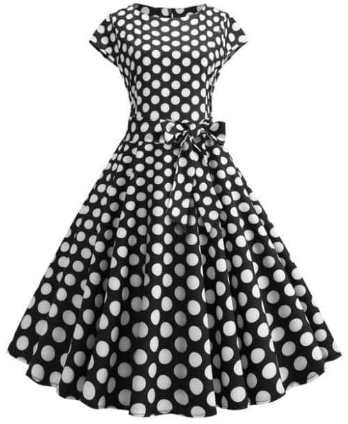 Women's Vintage Floral Printed Dress