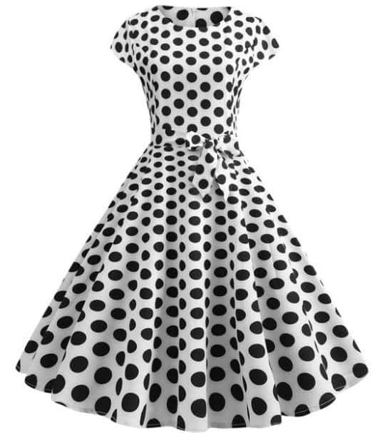 Women's Vintage Floral Printed Dress