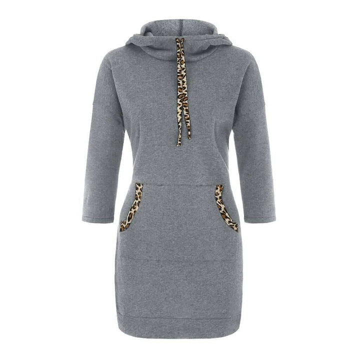 Women's Warm Hooded Dress