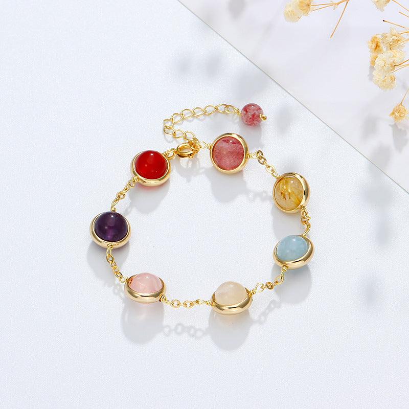 women's crystal bead bracelet - MRSLM