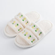 Home indoor plush slippers, view 3 - MRSLM