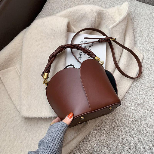 women's retro bucket messenger bag, view 7 - MRSLM