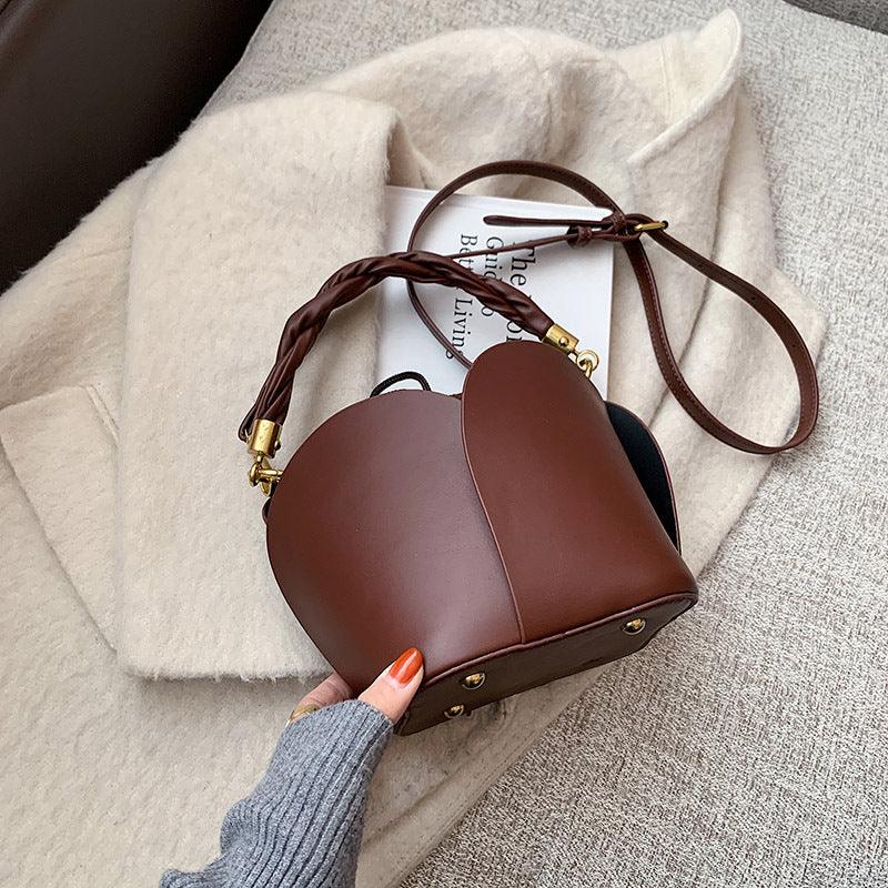 women's retro bucket messenger bag, view 10 - MRSLM