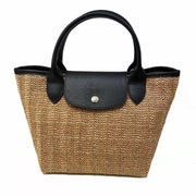 Women's woven straw crossbody bag, view 6 - MRSLM