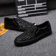 men's slip-on high-top leather shoes, view 7 - MRSLM
