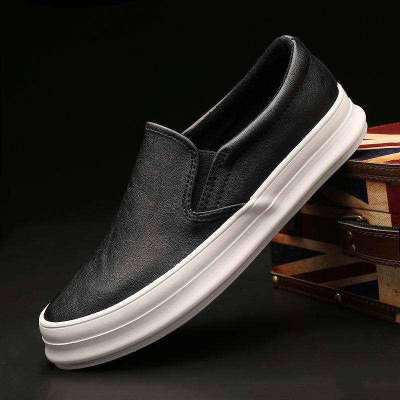 Breathable Men's Old Beijing Thick-soled Casual Sneakers - MRSLM