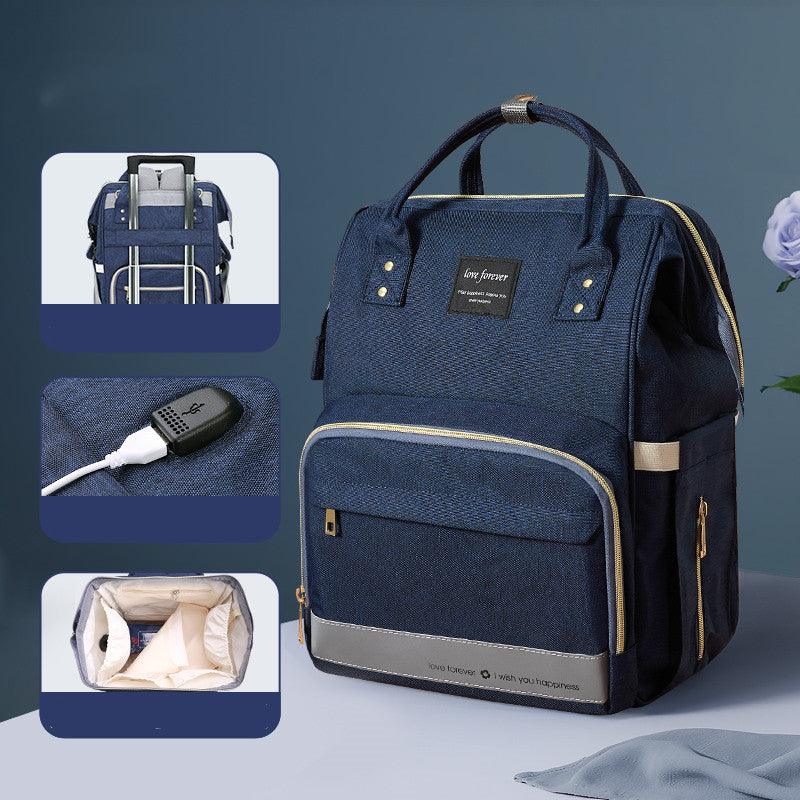 waterproof mommy backpack, view 10 - MRSLM