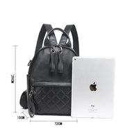 small cowhide leather backpack, view 5 - MRSLM