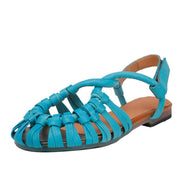 Leather soft sole beach sandals, view 2 - MRSLM