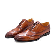 Men's brogue Oxford shoes, view 2 - MRSLM
