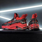 Men's color matching platform sports shoes, view 10 - MRSLM
