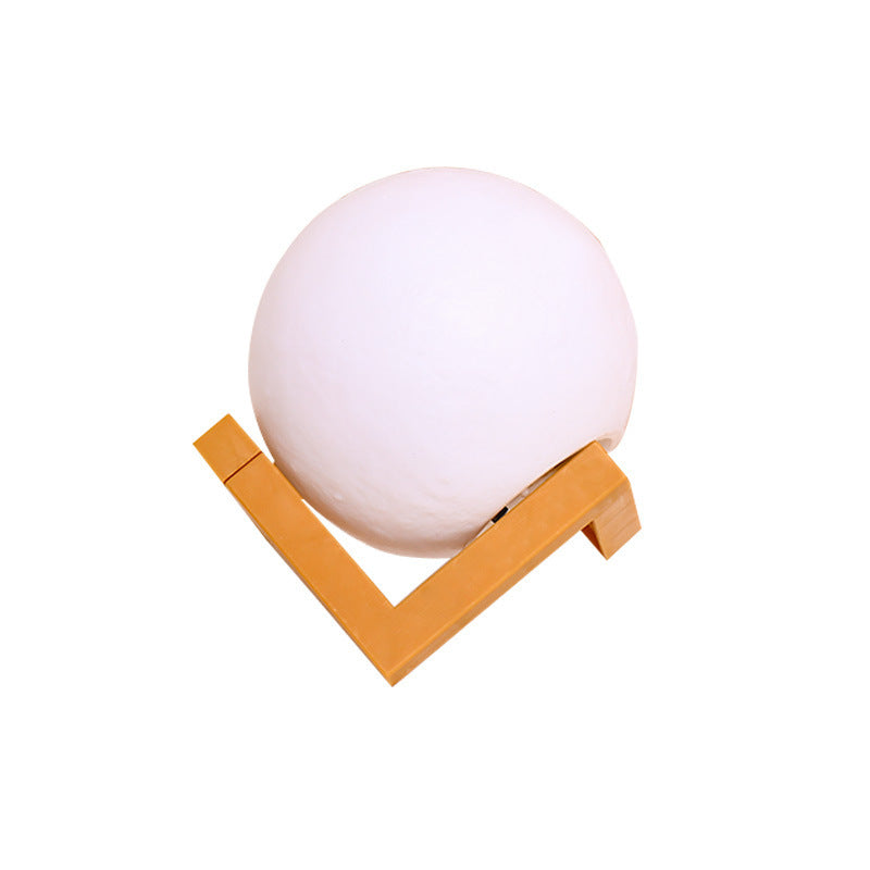 3D print moon lamp night light, view 7 - MRSLM