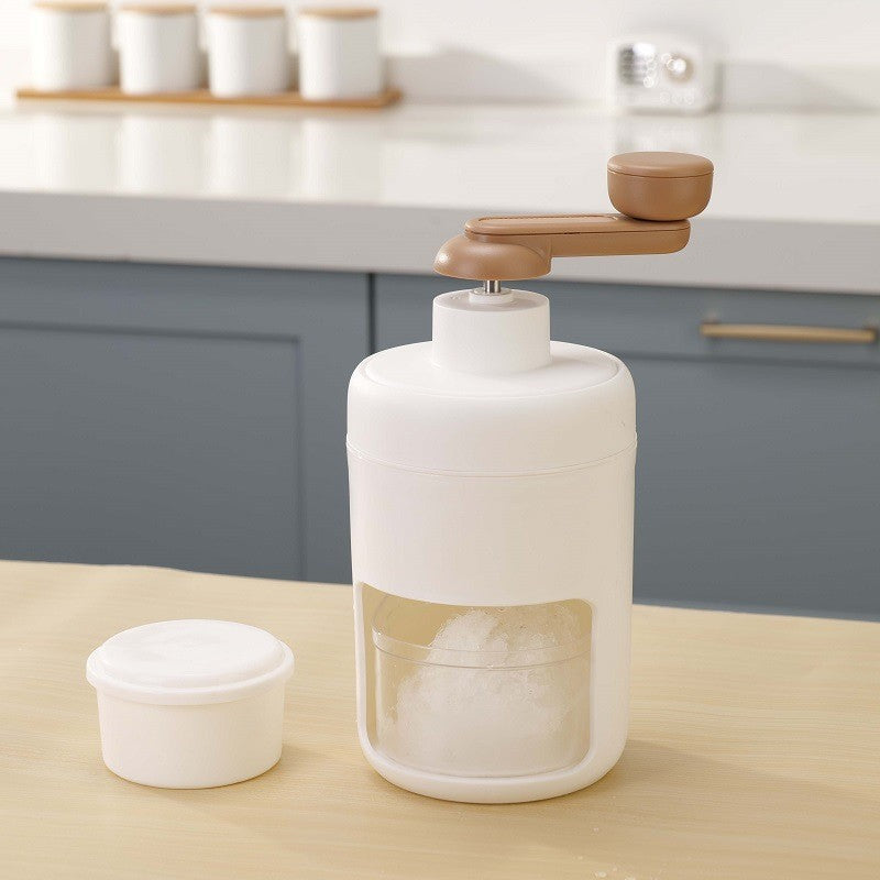 Manual Ice Shaver Household Small Ice Crusher Slush Maker