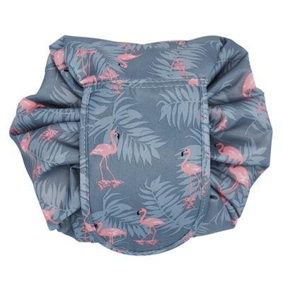 Drawstring makeup organizer pouch, view 4 - MRSLM