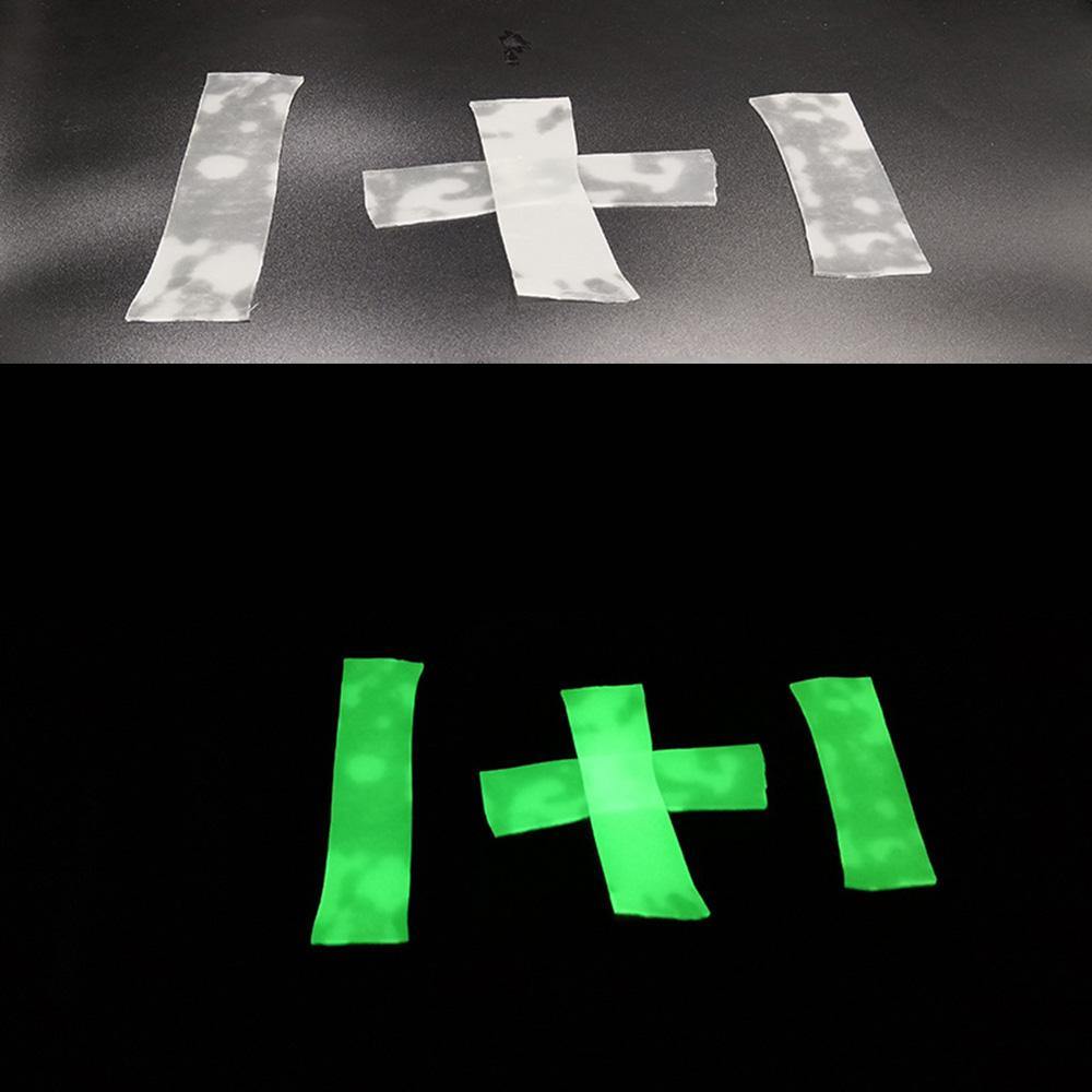 1/2/3/5Mx30mm Nano PU Fluorescent Tape Double-sided Tape Traceless Luminous Tape Night Glow Sticker Home Decor - MRSLM