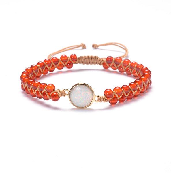 stone wrap bracelet, view 5 - MRSLM