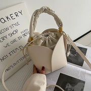 women's retro bucket messenger bag, view 8 - MRSLM