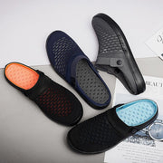 Flat slip-on half slippers, view 3 - MRSLM