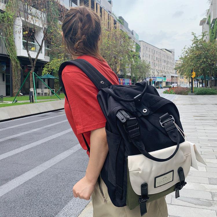 Pastel school backpack for girls, view 6 - MRSLM