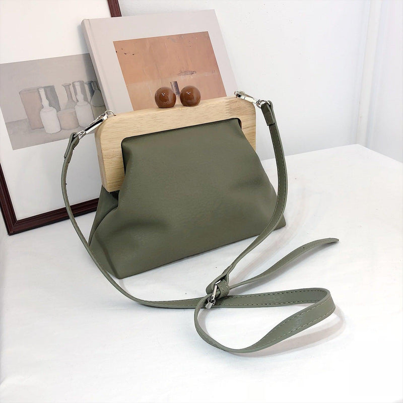 wooden clip clutch handbag, view 7 - MRSLM