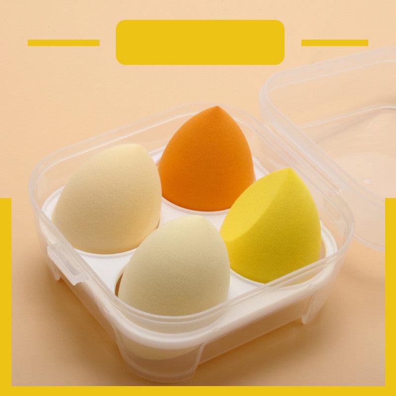 diagonal-cut beauty egg makeup sponge set, view 5 - MRSLM