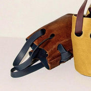 retro circle bucket bag, view 8 - MRSLM