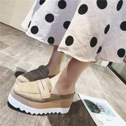 Lazy thick-soled sponge cake sandals, view 4 - MRSLM