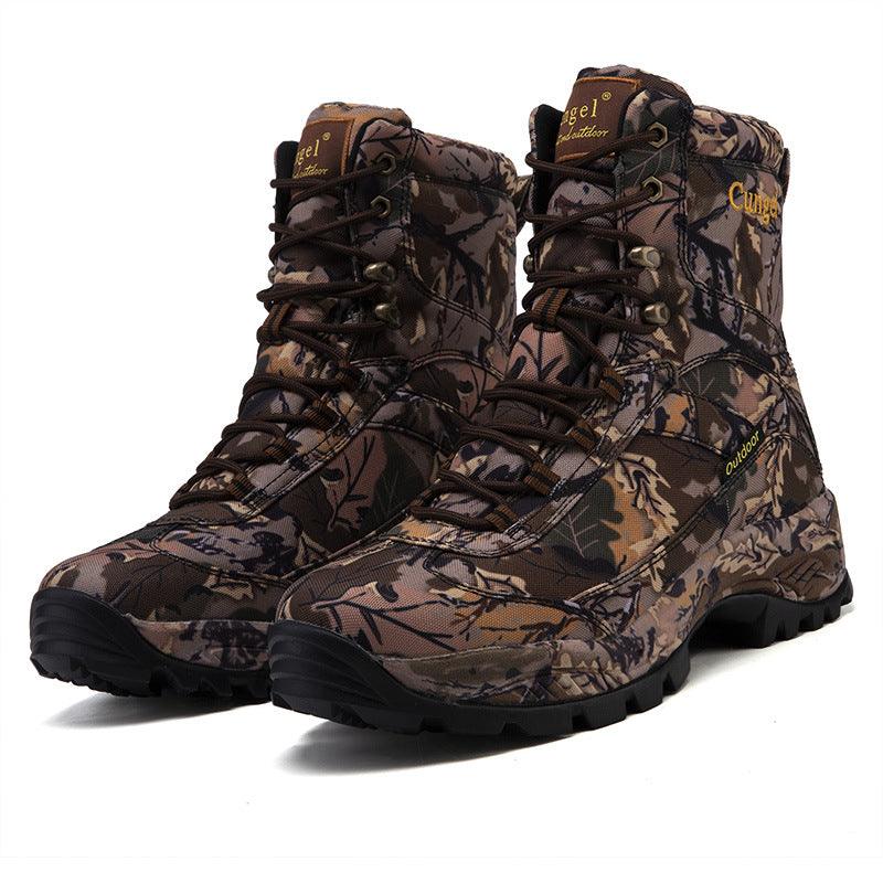 men's camouflage high-top martin boots, view 8 - MRSLM