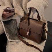 retro peach wood shoulder bag, view 2 - MRSLM