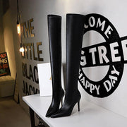 stiletto pointed toe over-the-knee boots - MRSLM