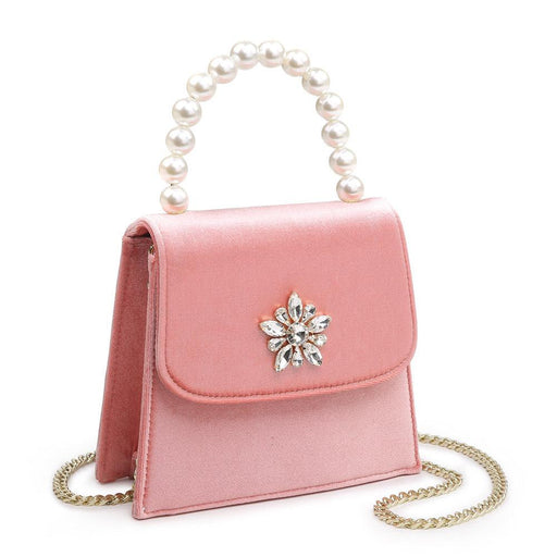 Women's velvet chain shoulder bag, view 6 - MRSLM