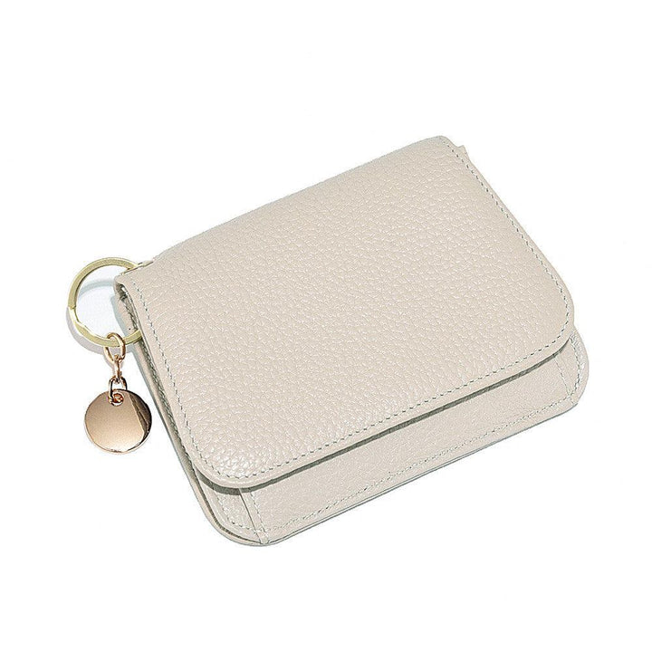 Fashion Cowhide Small Cute Zipper Coin Purse - MRSLM