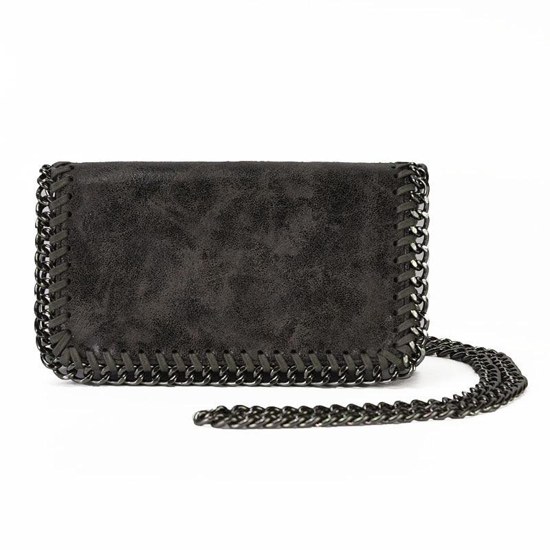 women's small square chain bag, view 3 - MRSLM