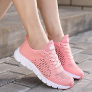 Hollow mesh women's running shoes, view 5 - MRSLM