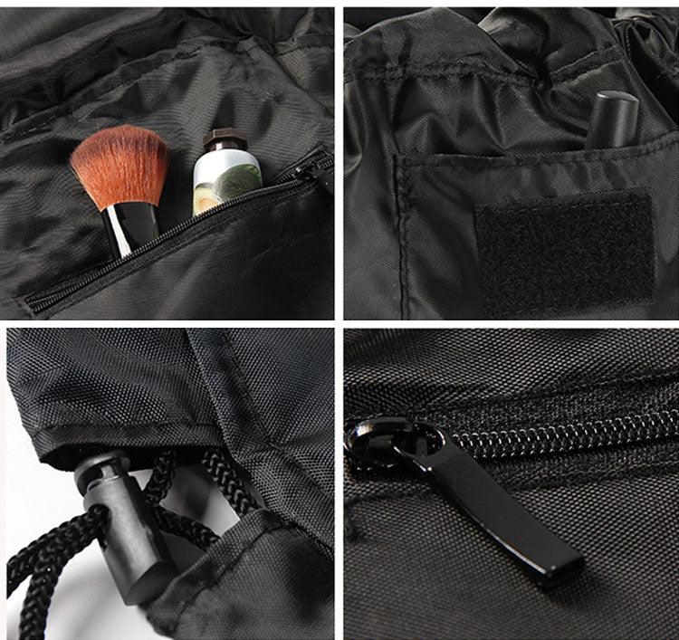 Drawstring makeup organizer pouch, view 8 - MRSLM
