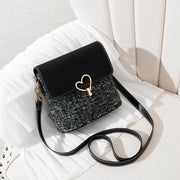 trendy one-shoulder messenger bag - MRSLM