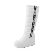 Women's high-top thick-soled warm boots, view 3 - MRSLM