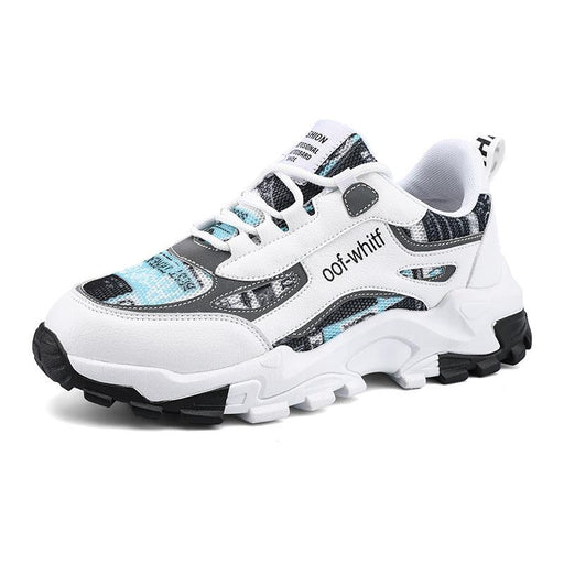 Men's casual breathable thick-soled mesh shoes, view 4 - MRSLM