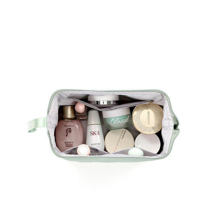 travel wash bag two compartments, view 2 - MRSLM