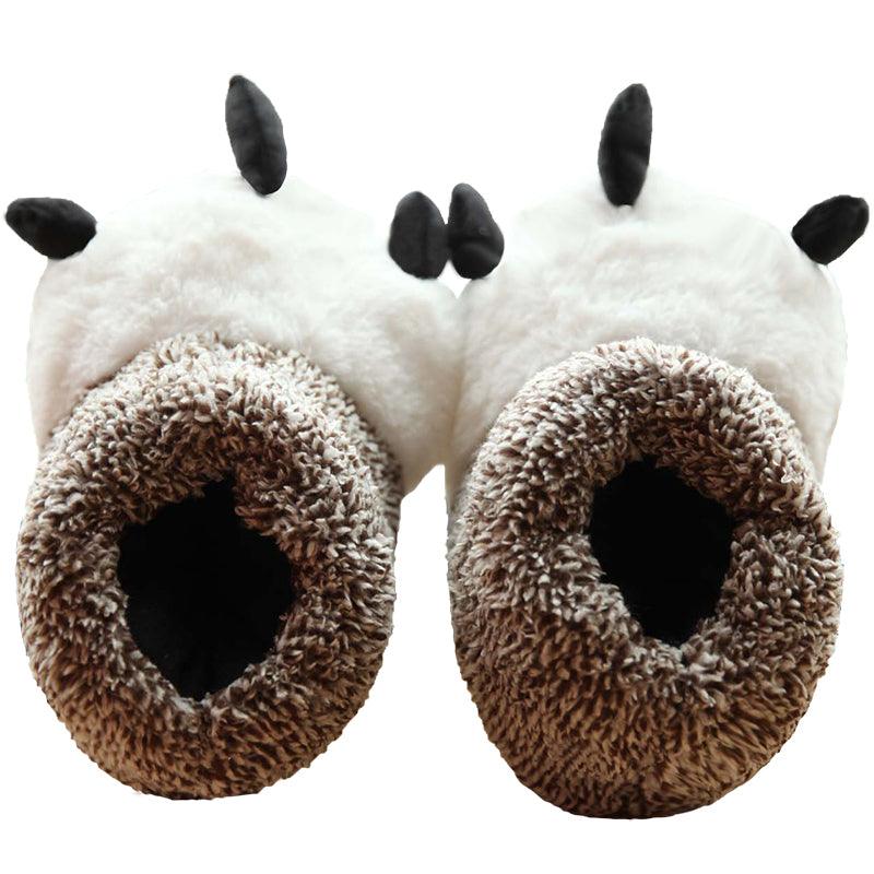 Cute animal plush slippers - MRSLM