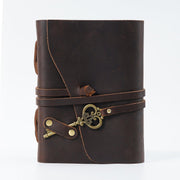 First layer cowhide traveler's notebook, view 8 - MRSLM