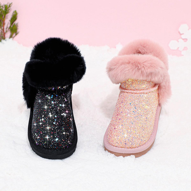 Girls' sequin snow boots - MRSLM