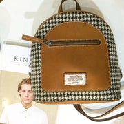 British vintage small backpack, view 2 - MRSLM
