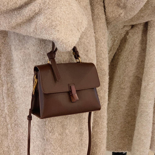 retro peach wood shoulder bag - MRSLM