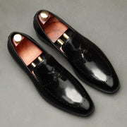 Men's cowhide business wedding shoes, view 9 - MRSLM