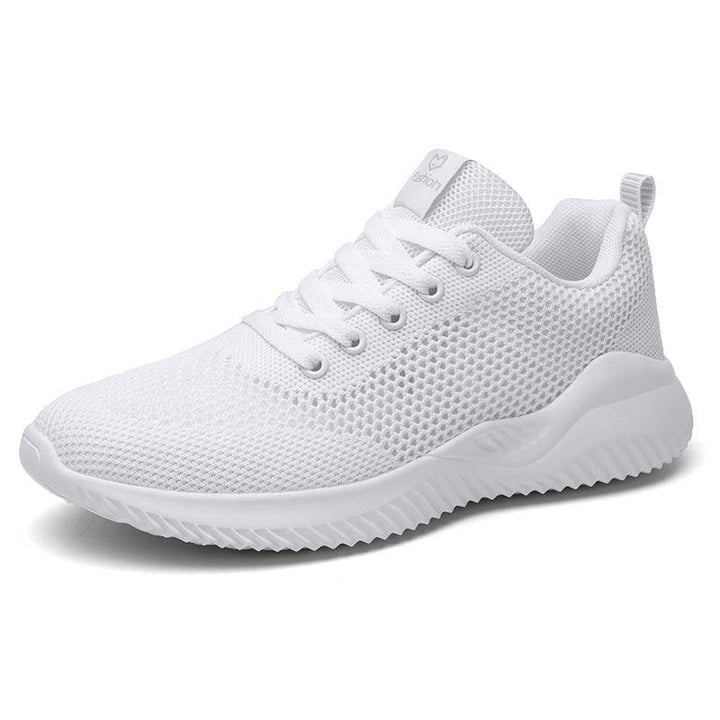 Mesh Sports Women's Shoes Korean Casual White - MRSLM