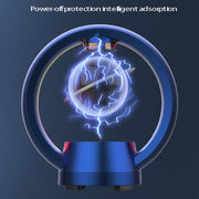 magnetic levitation Bluetooth speaker, view 4 - MRSLM