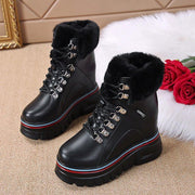 Casual thick sole round toe boots - MRSLM