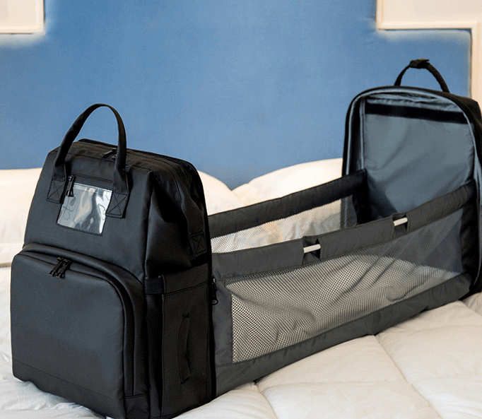 folding crib mommy bag, view 3 - MRSLM