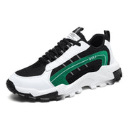 men's low-top black mesh casual shoes, view 8 - MRSLM